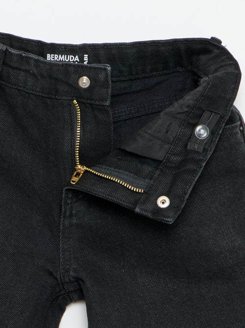 Bermuda in denim slim fit elasticizzato in cotone - Kiabi