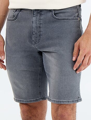 Bermuda in denim slim fit