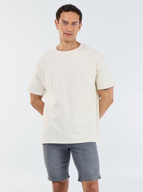 Bermuda in denim slim fit - Kiabi