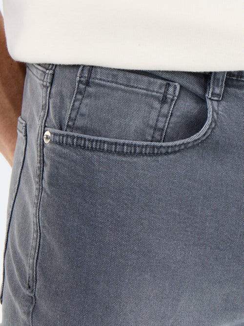 Bermuda in denim slim fit - Kiabi