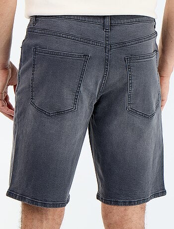 Bermuda in denim slim fit