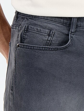 Bermuda in denim slim fit
