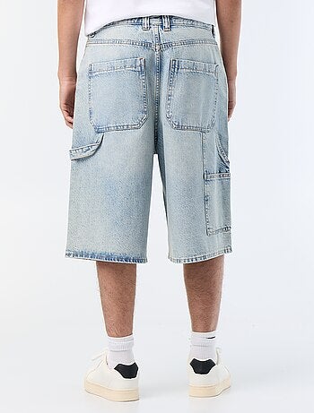 Bermuda in denim stile carpenter