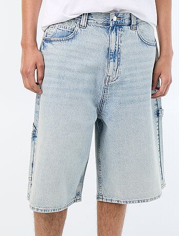 Bermuda in denim stile carpenter