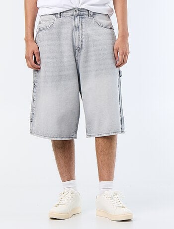 Bermuda in denim stile carpenter