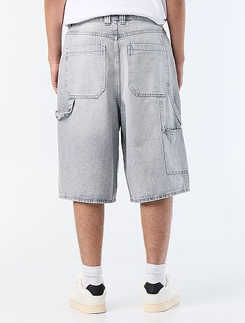 Bermuda in denim stile carpenter