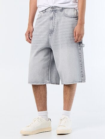 Bermuda in denim stile carpenter