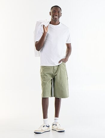 Bermuda in denim stile carpenter