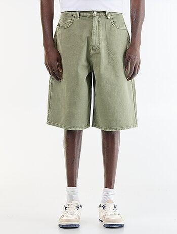 Bermuda in denim stile carpenter