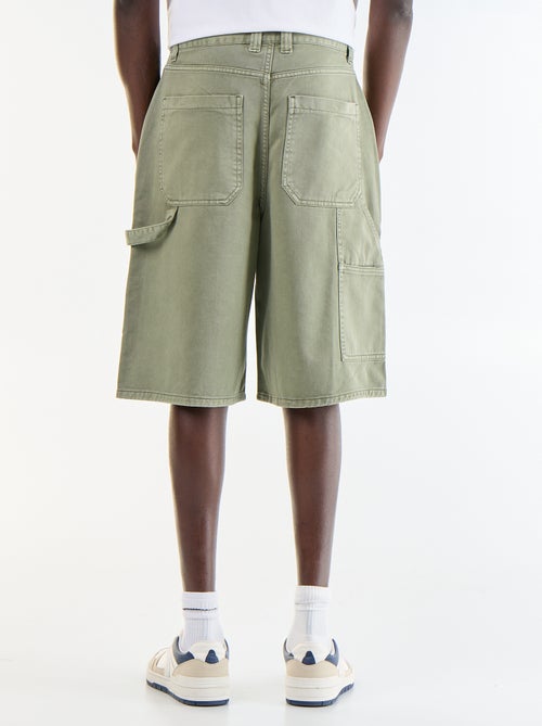 Bermuda in denim stile carpenter - Kiabi