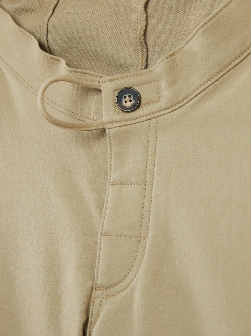 Bermuda in felpa - collezione facile da indossare beige - Kiabi