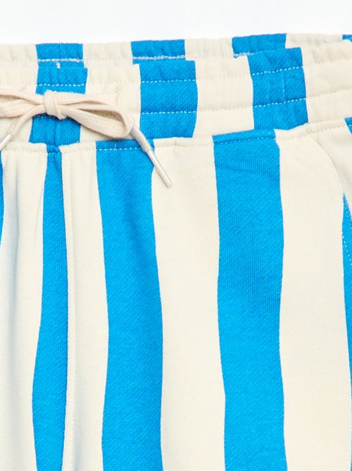 Bermuda in felpa con motivo e 2 tasche - Kiabi