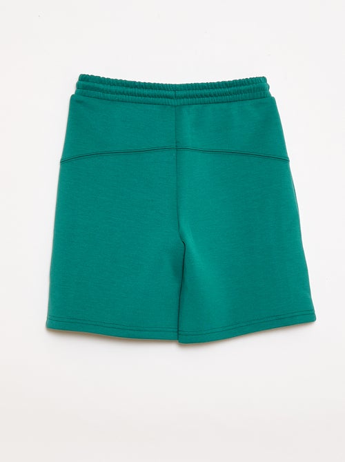 Bermuda in felpa con tasche zippate - Kiabi