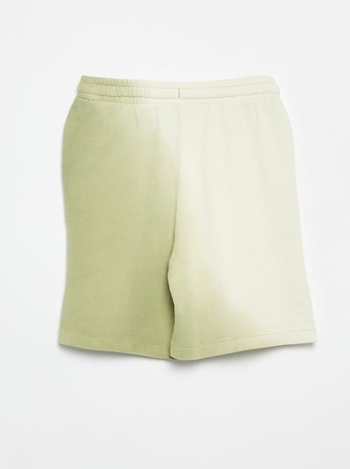 Bermuda in felpa french terry tie-dye - Kiabi