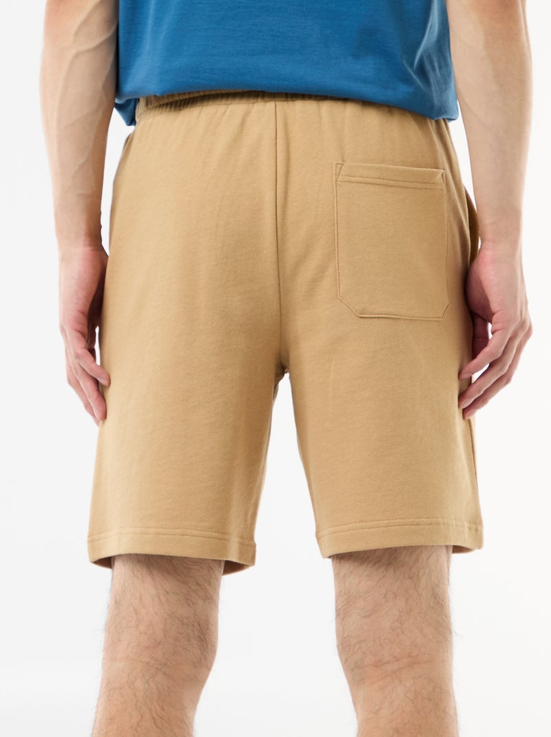 Bermuda in felpa leggera Beige - Kiabi