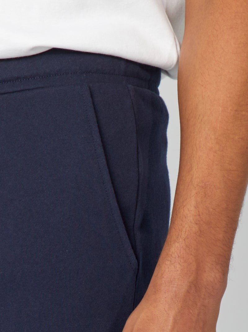 Bermuda in felpa leggera Blu - Kiabi