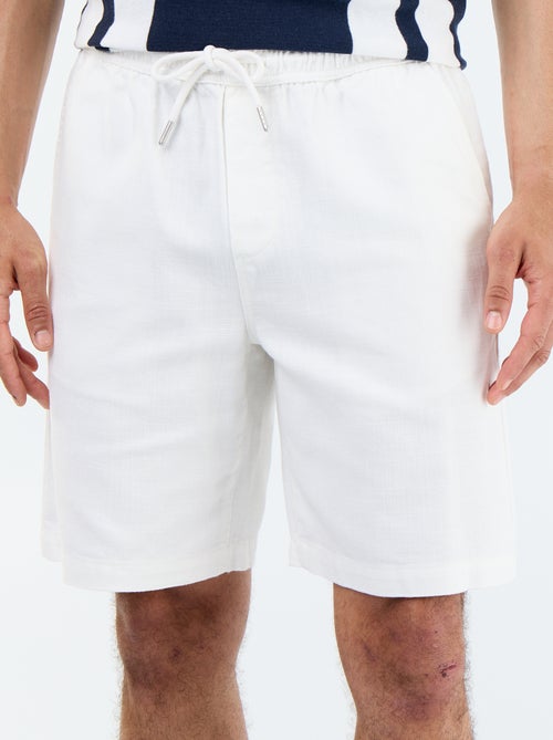 Bermuda in felpa leggera con coulisse - Kiabi