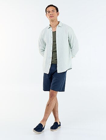 Bermuda in felpa leggera con coulisse