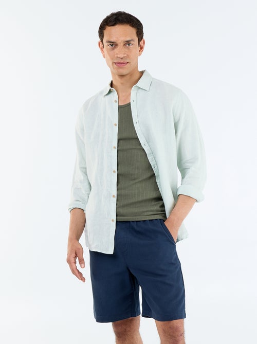 Bermuda in felpa leggera con coulisse - Kiabi