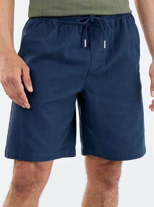 Bermuda in felpa leggera con coulisse - Kiabi