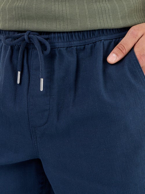 Bermuda in felpa leggera con coulisse - Kiabi