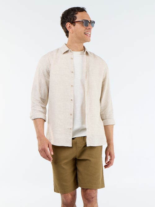 Bermuda in felpa leggera con coulisse - Kiabi