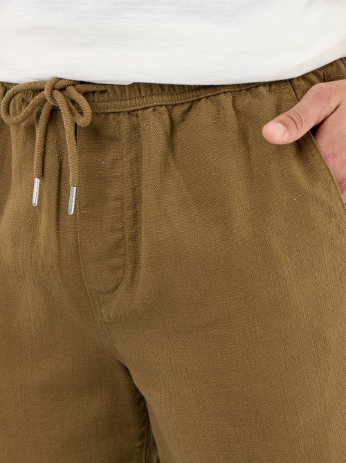 Bermuda in felpa leggera con coulisse - Kiabi