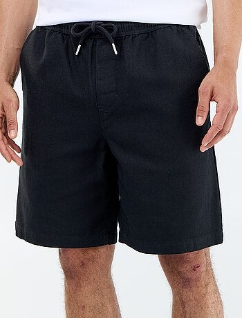 Bermuda in felpa leggera con coulisse