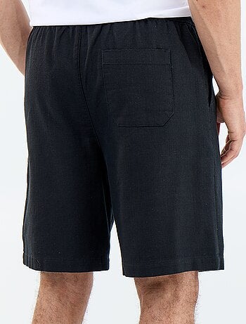 Bermuda in felpa leggera con coulisse