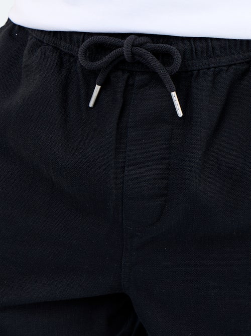 Bermuda in felpa leggera con coulisse - Kiabi