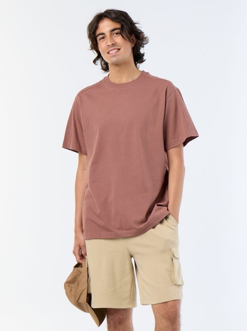 Bermuda in felpa leggera con tasche a patta - Kiabi