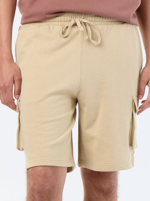 Bermuda in felpa leggera con tasche a patta - Kiabi