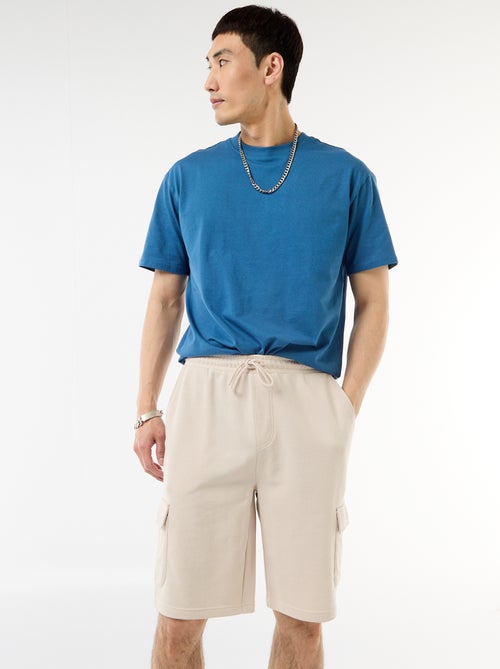 Bermuda in felpa leggera con tasche a patta - Kiabi