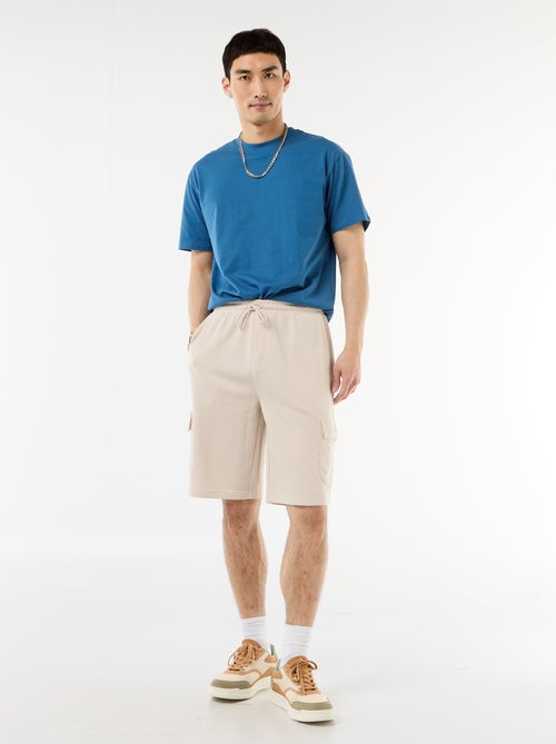 Bermuda in felpa leggera con tasche a patta - Kiabi