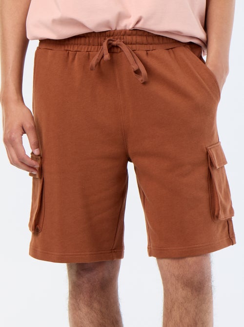Bermuda in felpa leggera con tasche a patta - Kiabi