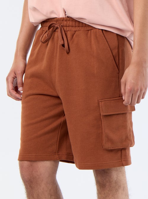 Bermuda in felpa leggera con tasche a patta - Kiabi