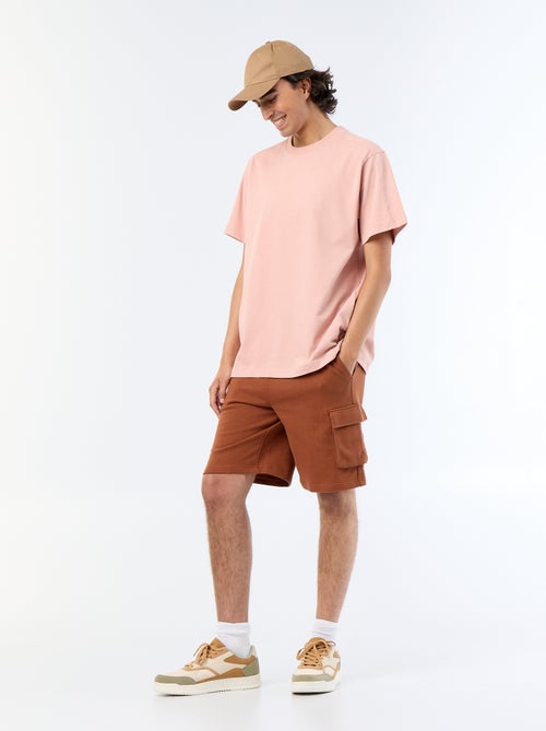 Bermuda in felpa leggera con tasche a patta - Kiabi