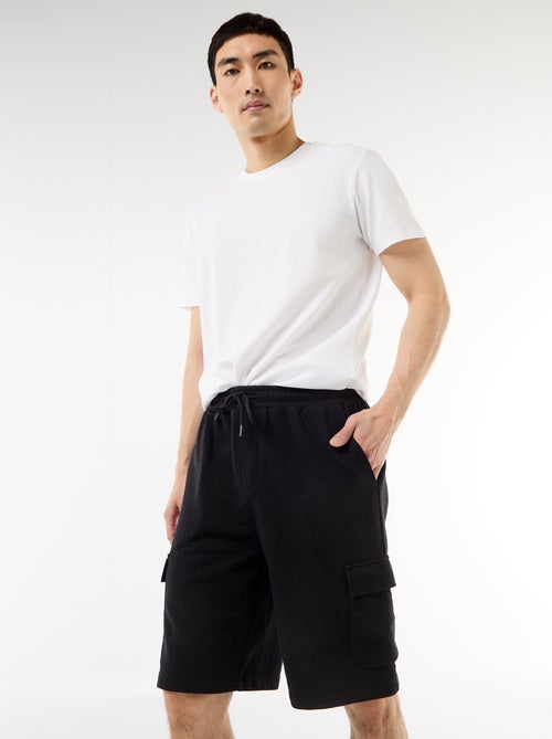 Bermuda in felpa leggera con tasche a patta - Kiabi