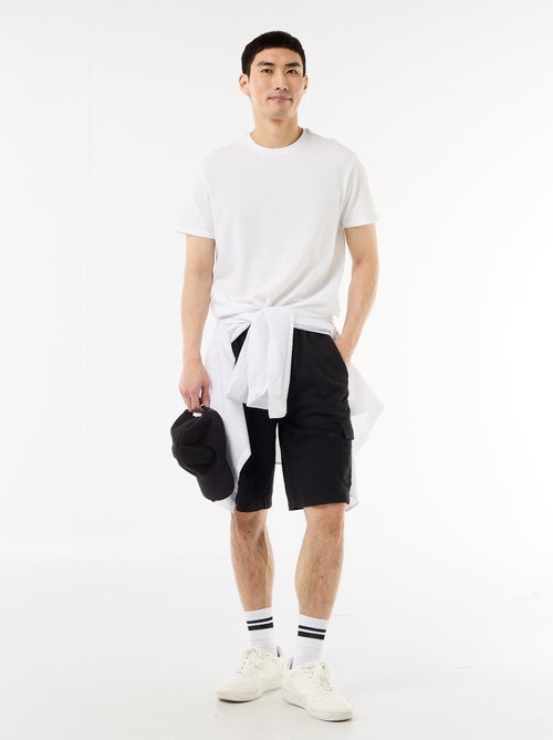 Bermuda in felpa leggera con tasche a patta - Kiabi