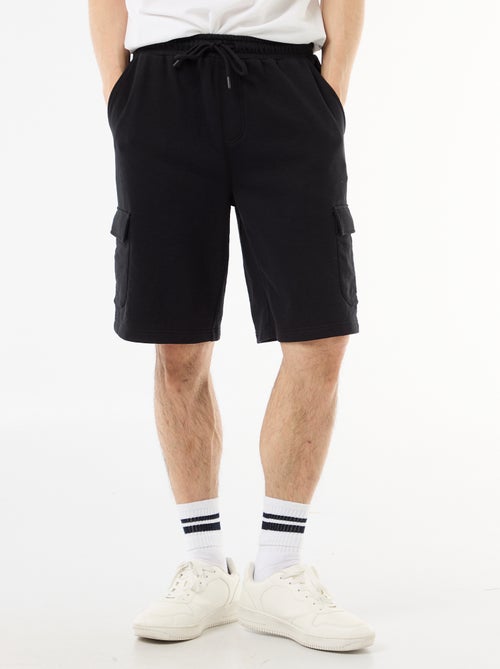 Bermuda in felpa leggera con tasche a patta - Kiabi