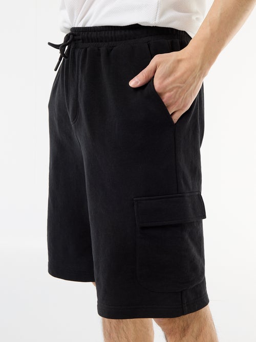 Bermuda in felpa leggera con tasche a patta - Kiabi