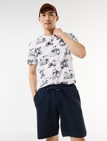Bermuda in felpa leggera (french-terry)