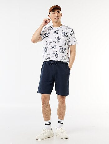 Bermuda in felpa leggera (french-terry)