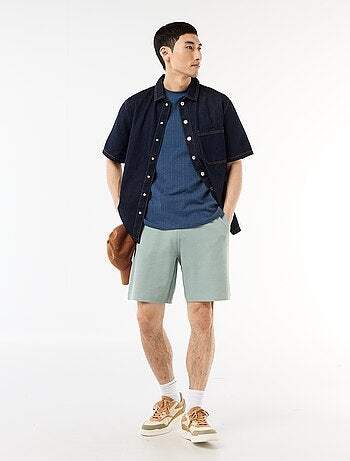 Bermuda in felpa leggera (french-terry)