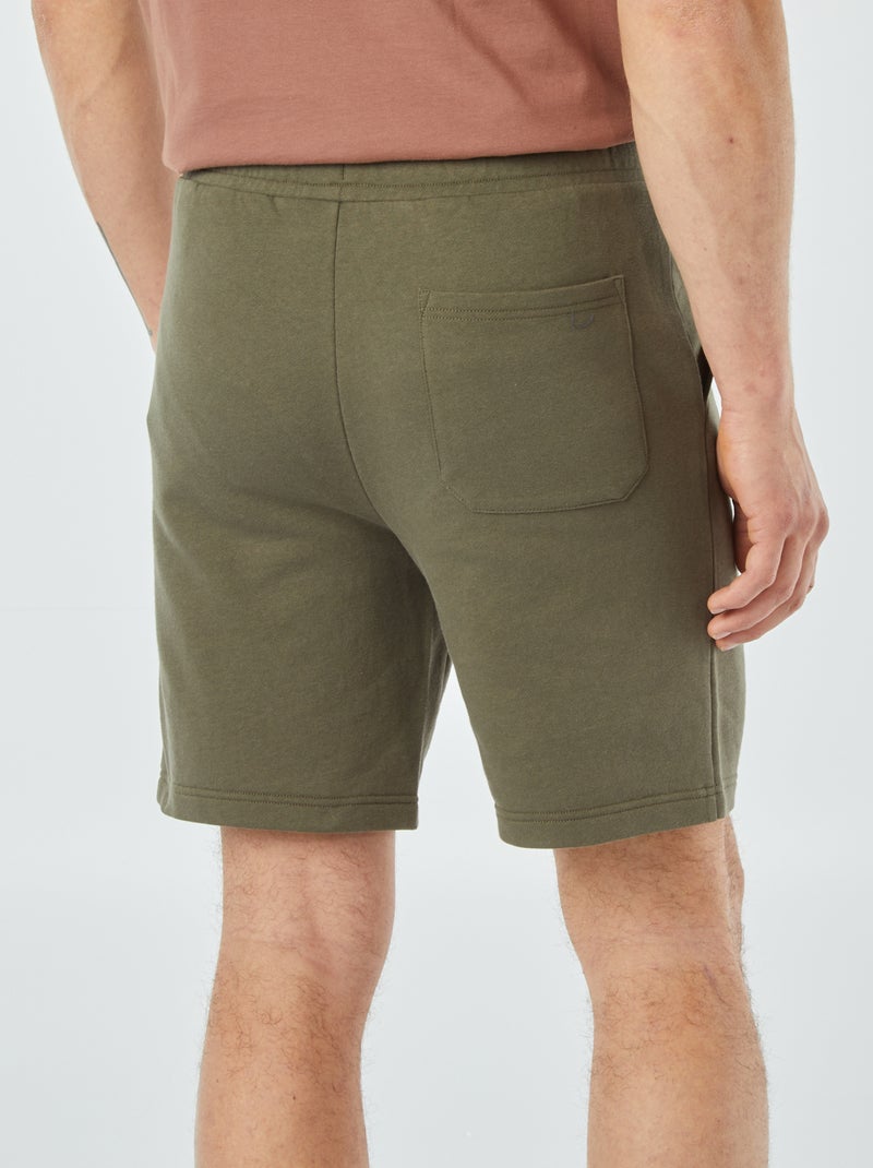 Bermuda in felpa leggera KAKI - Kiabi