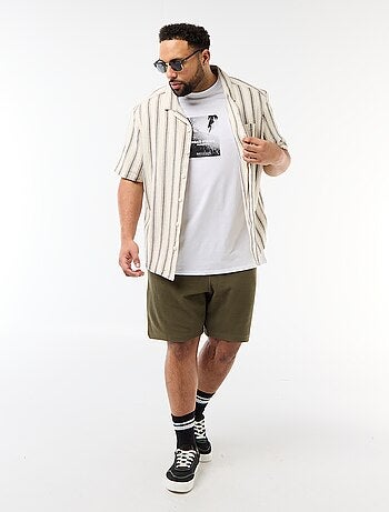 Bermuda in felpa leggera