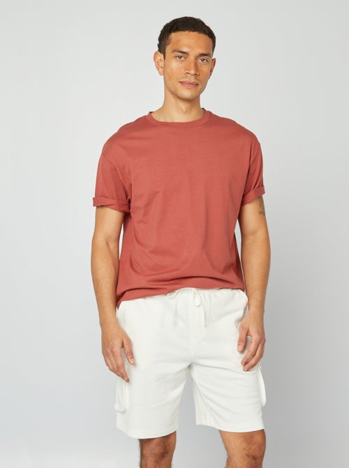 Bermuda in felpa leggera multitasche - Kiabi