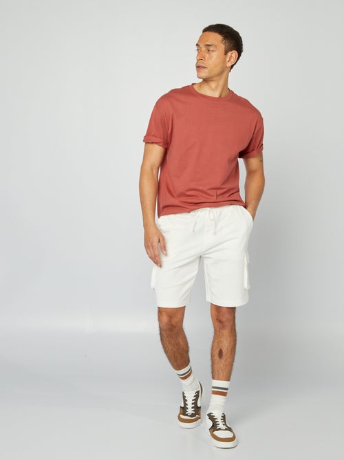 Bermuda in felpa leggera multitasche - Kiabi