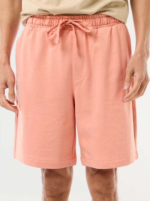 Bermuda in felpa leggera tinta unita - Kiabi