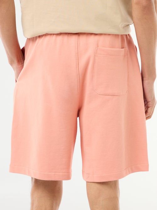 Bermuda in felpa leggera tinta unita - Kiabi